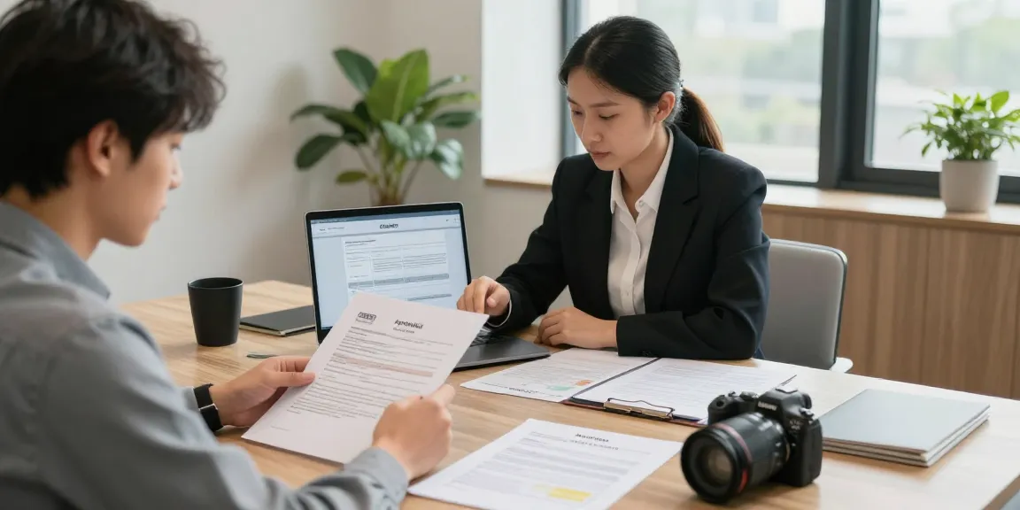 Apostille of birth certificate consultation in a modern office setting with professional guidance.