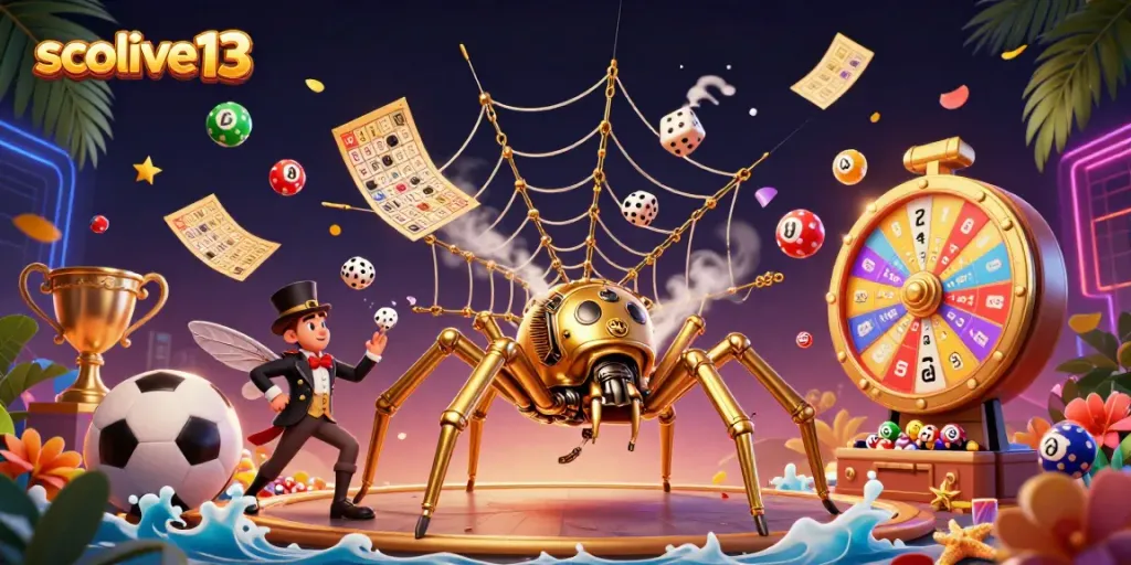 Experience dynamic sports betting with socolive13 in this engaging illustration of a casino setting.