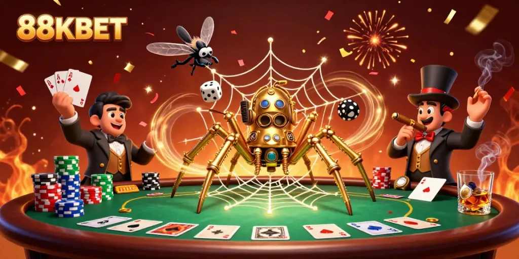 Experience thrilling gameplay at 88KBET, where poker dynamics and steampunk magic intertwine.
