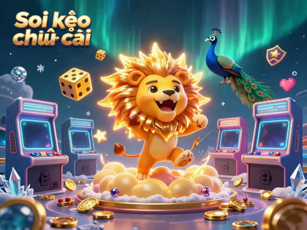 Engage with the excitement of Soi kèo nhà cái through a vibrant 3D illustration that captures the thrill of betting.