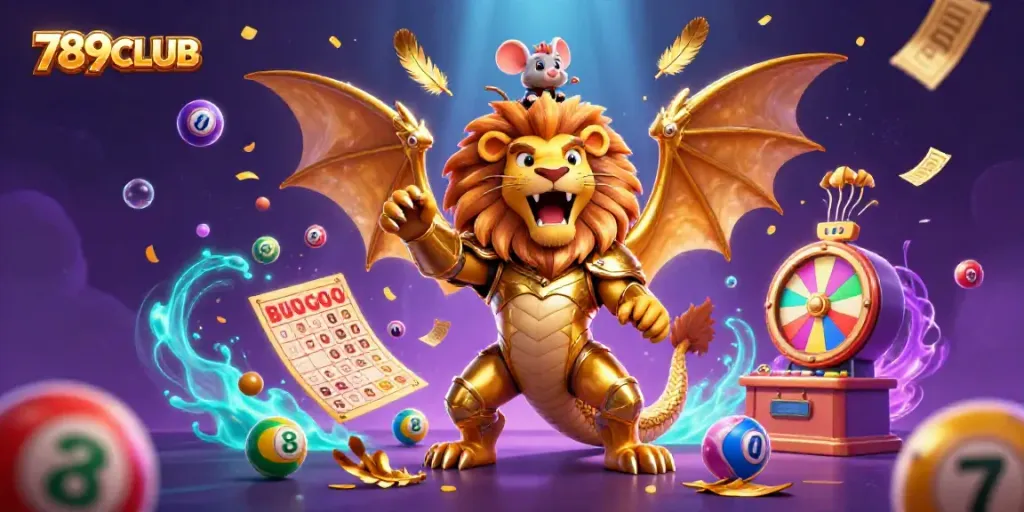Experience the thrilling games of 789CLUB through dynamic visuals of lottery excitement.