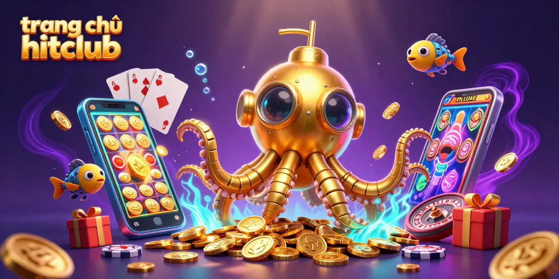 Experience the action at trang chủ hitclub with exciting slots and vibrant casino games in a sea of gold.