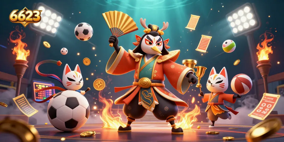 Engage with thrilling bets at 6623, featuring dynamic sports elements and captivating characters.
