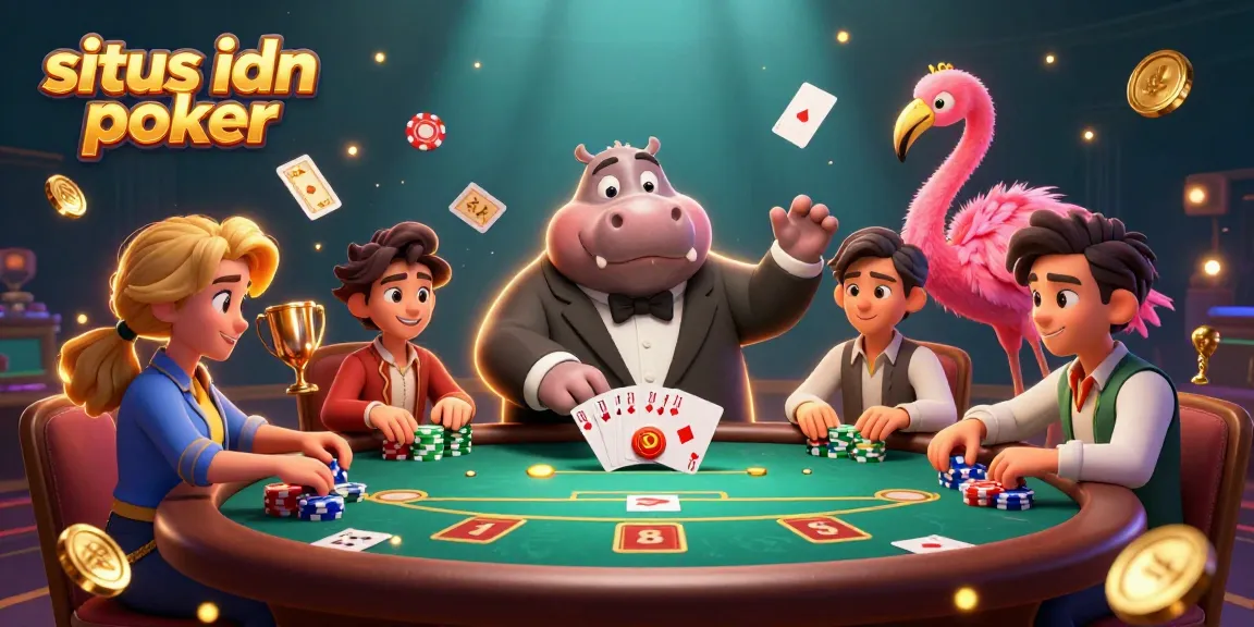Menangkan taruhan di situs idn poker dengan strategi dan keahlian pemain pro yang terampil.