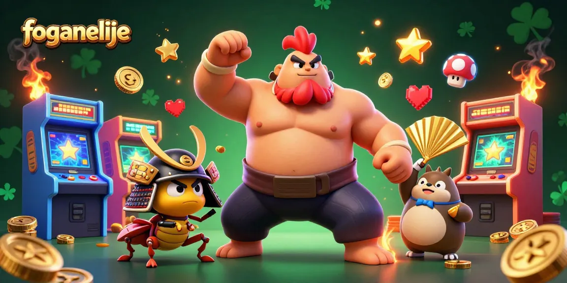 Engage in thrilling gameplay at foganelije with dynamic arcade elements and 3D characters.