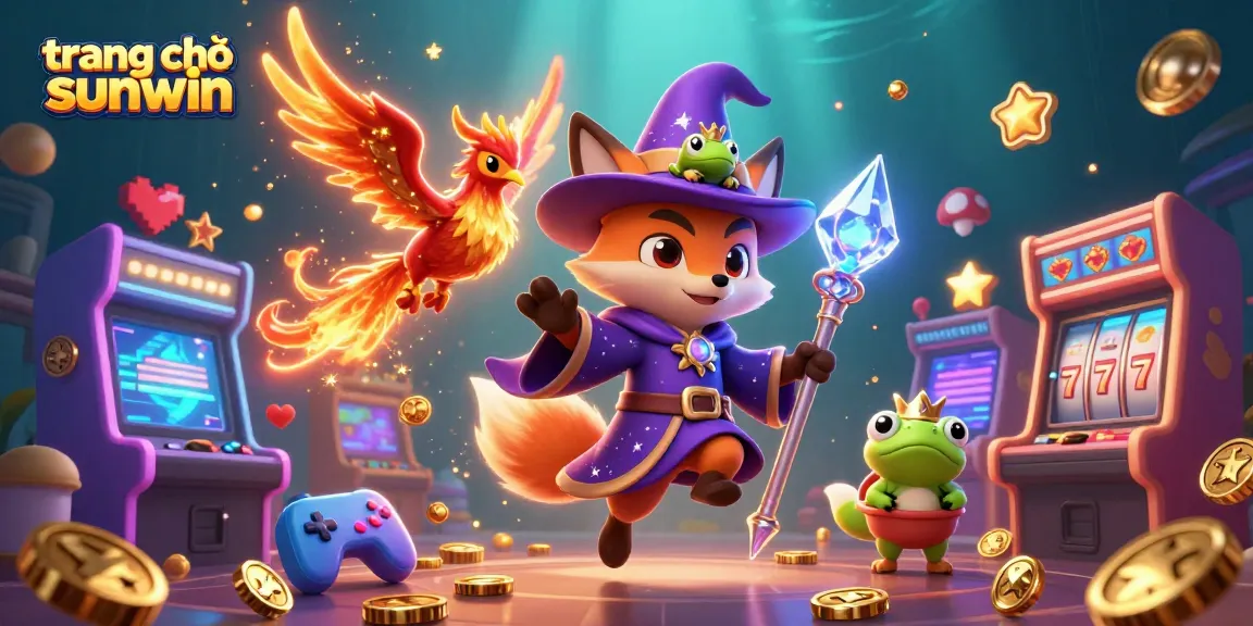 Experience thrilling gameplay at trang chủ sunwin with enchanting characters amidst vibrant casino elements.