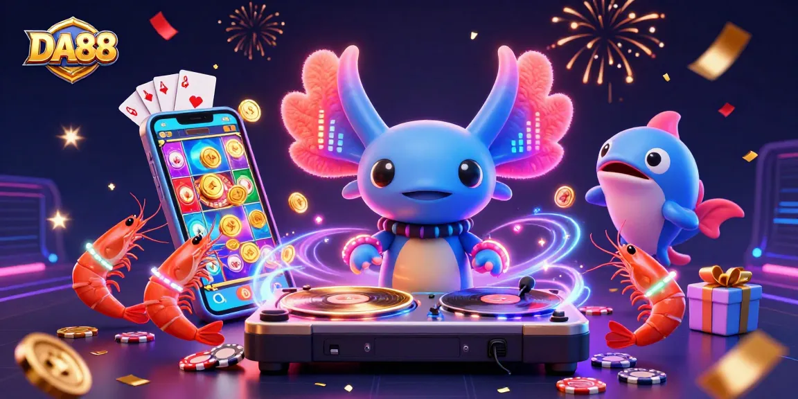 DA88 offers exhilarating online casino gameplay with vibrant characters and thrilling slot action.