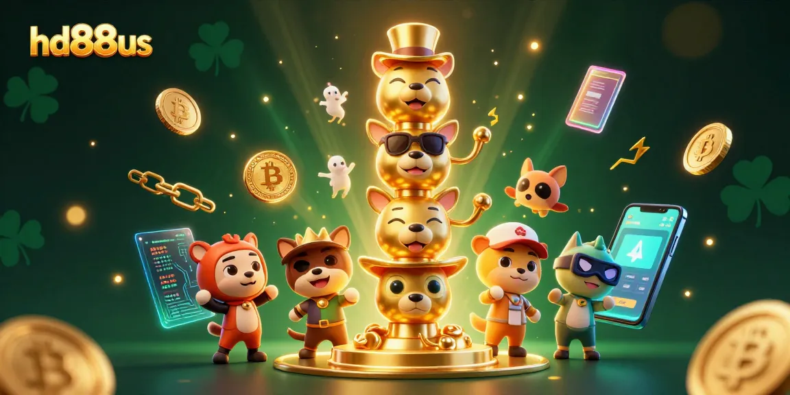 Experience thrilling gameplay with hd88us featuring vibrant casino characters, crypto elements, and dynamic energy.