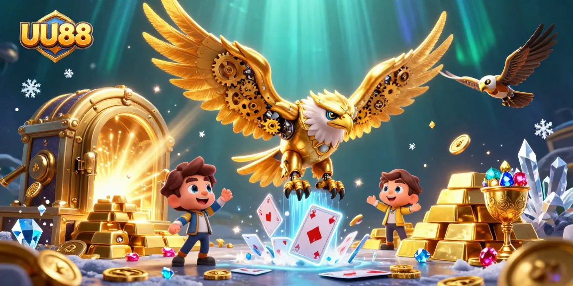 Engage in thrilling gameplay at UU88, experiencing an exciting online casino adventure with vibrant graphics.